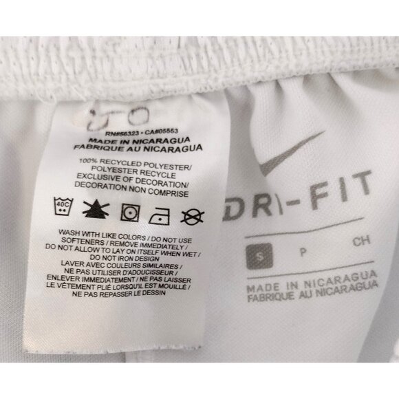 Nike Shorts Three Pairs White Dri-Fit, Black/Teal Standard, Beige Yoga Small - Picture 10 of 14